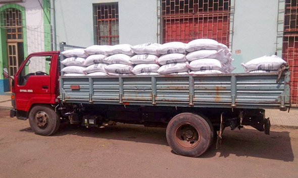 More than 6 tons of rice were distributed 
